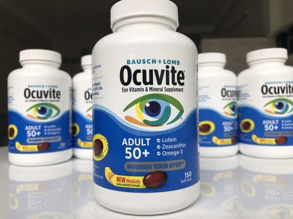 Thực phẩm chức năng cho người già muốn cải thiện và bảo vệ thị lực - Ocuvite Adult 50+
