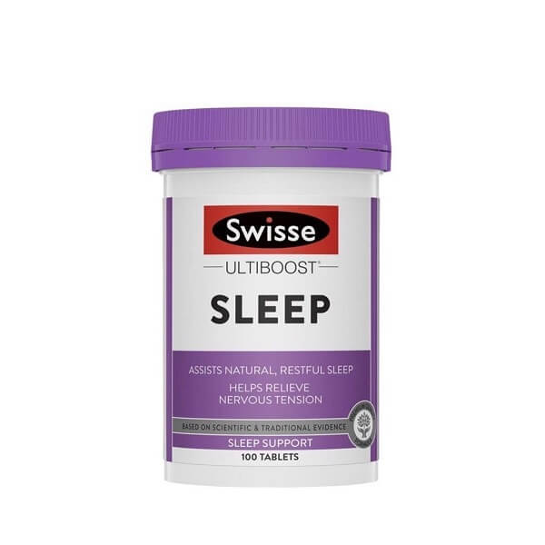 Thực phẩm chức năng giúp ngủ ngon Swisse Sleep, mang đến cho bạn giấc ngủ chất lượng
