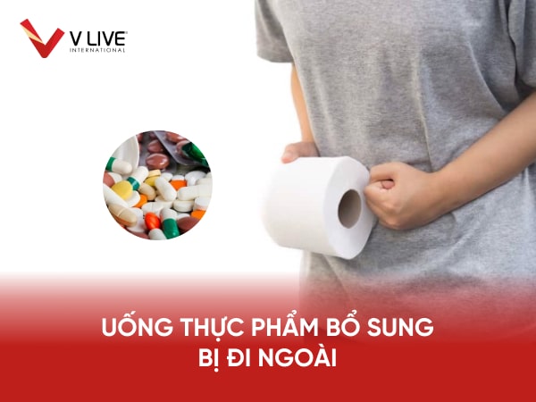 Uống thực phẩm bổ sung bị đi ngoài là dấu hiệu của sự dị ứng