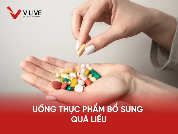 Điều gì sẽ xảy ra nếu uống thực phẩm bổ sung quá liều?