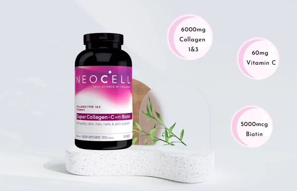 Thực phẩm chức năng chống lão hóa Super Collagen Neocell +C