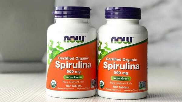 Thực phẩm chức năng Now Spirulina