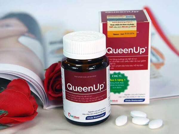 Viên uống QueenUp hỗ trợ tăng hormone nội tiết