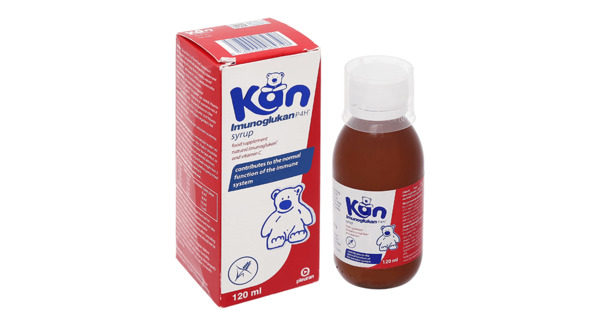 Siro Kan ImunoGlukan hỗ trợ bé ăn ngon, cải thiện sức đề kháng hiệu quả