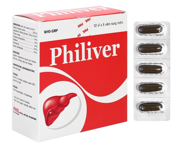 Thuốc trị gan nhiễm mỡ Philive