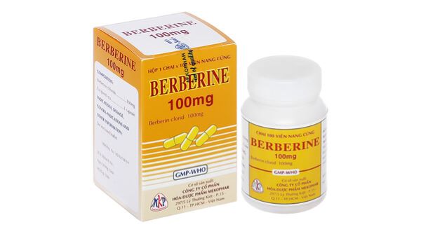 Berberin - thuốc điều trị tiêu chảy dạng viên nang