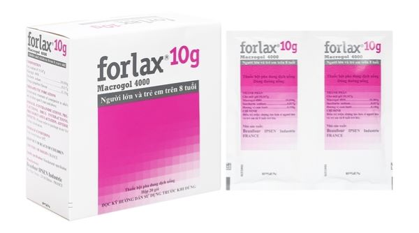 Forlax - thuốc trị rối loạn táo bón dạng bột