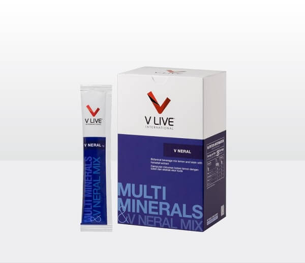 V-Neral có chứa hàng loạt các loại Vitamin tổng hợp khác nhau cùng Collagen thủy phân