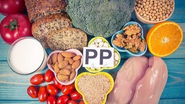 Các loại thực phẩm giàu Vitamin PP