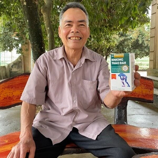 Chú Minh Khang đánh giá cao về sản phẩm Khương Thảo Đan