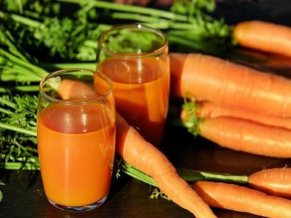 Nước ép cà rốt đem lại cho bạn làn da khỏe mạnh, sạch nám