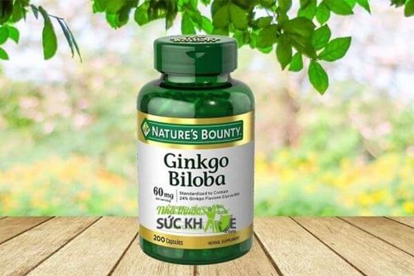 Viên uống Nature’s Bounty Ginkgo Biloba giúp tăng cường trí nhớ