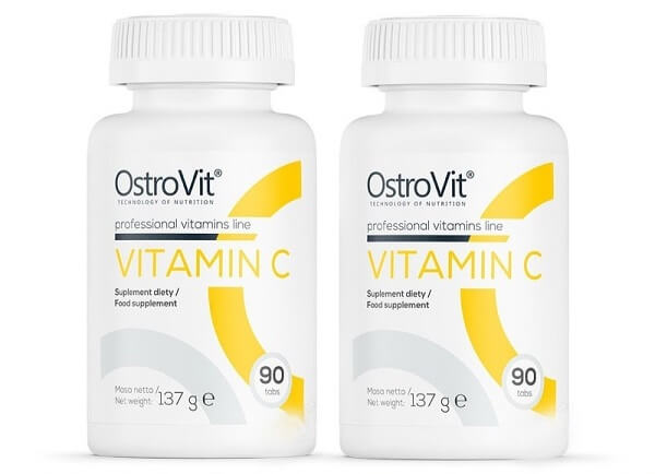 Viên vitamin C 1000mg OstroVit dạng 90 viên