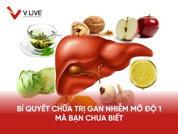 8 cách điều trị gan nhiễm mỡ độ 1 hiệu quả ngay tại nhà